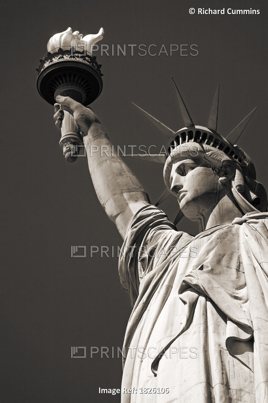 Statue Of Liberty, Lower Manhattan, New York City, New York, Usa
