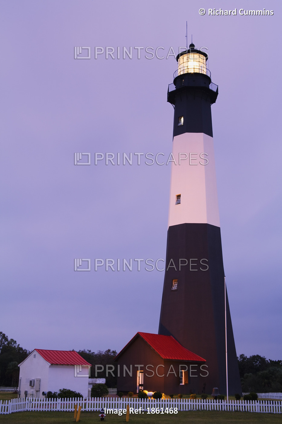 Lighthouse, Tybee Island, Georgia, Usa