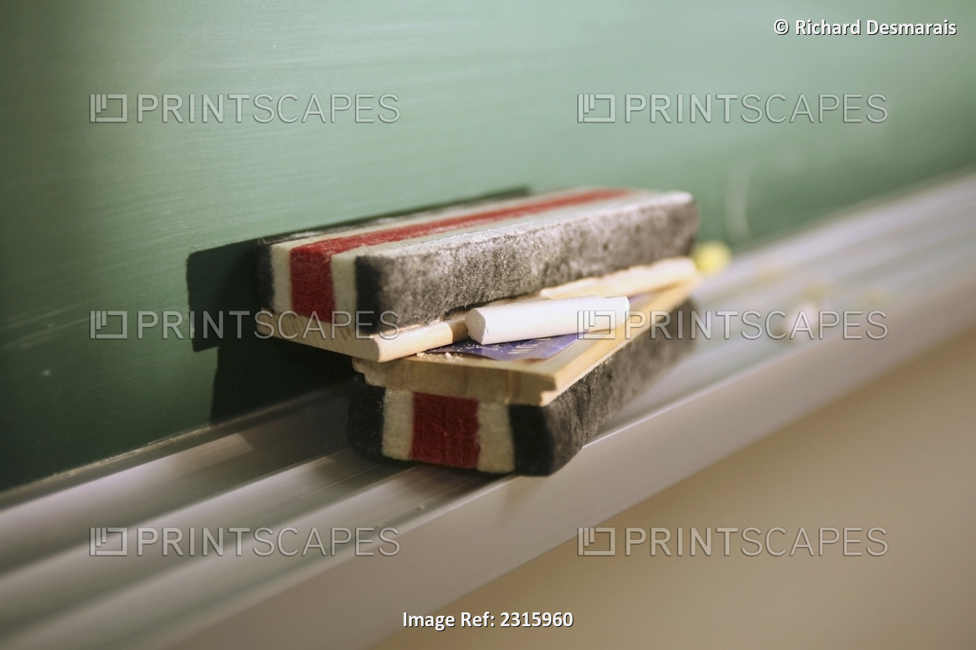 Close-Up Of Chalkboard Erasers;Ontario Canada