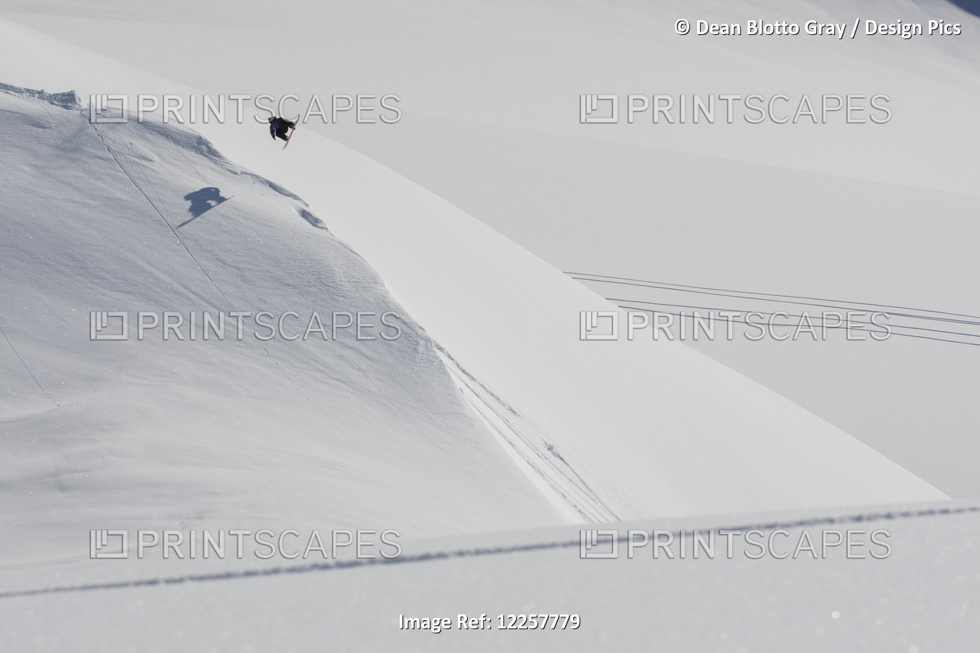 Professional Snowboarder, Marko Grilc, In The Chugach Mountains Near Haines, ...