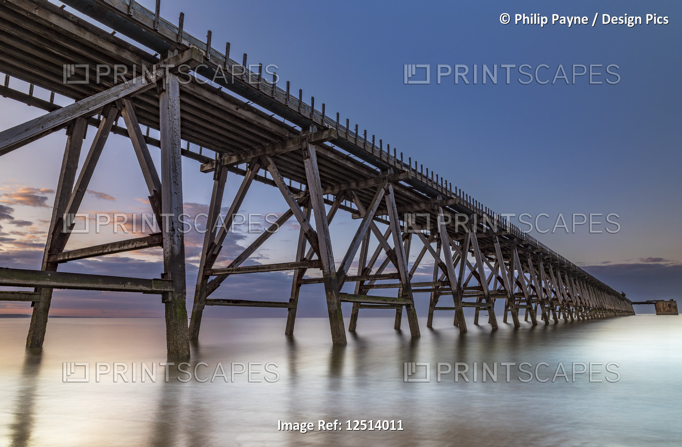 The disused Steetley Pier was built to serve the former Hartlepool Magnesia ...