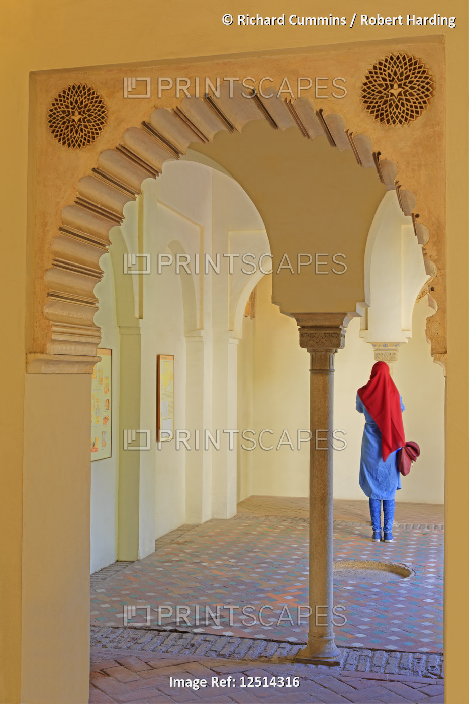 Alcazaba Palace, Malaga City, Andalusia, Spain, Europe