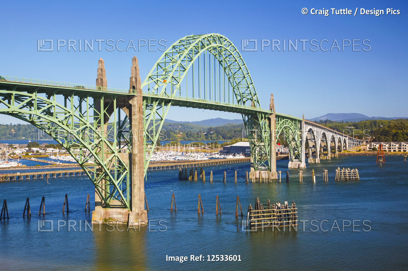 Yaquina Bay Bridge; Newport, Oregon, United States of America