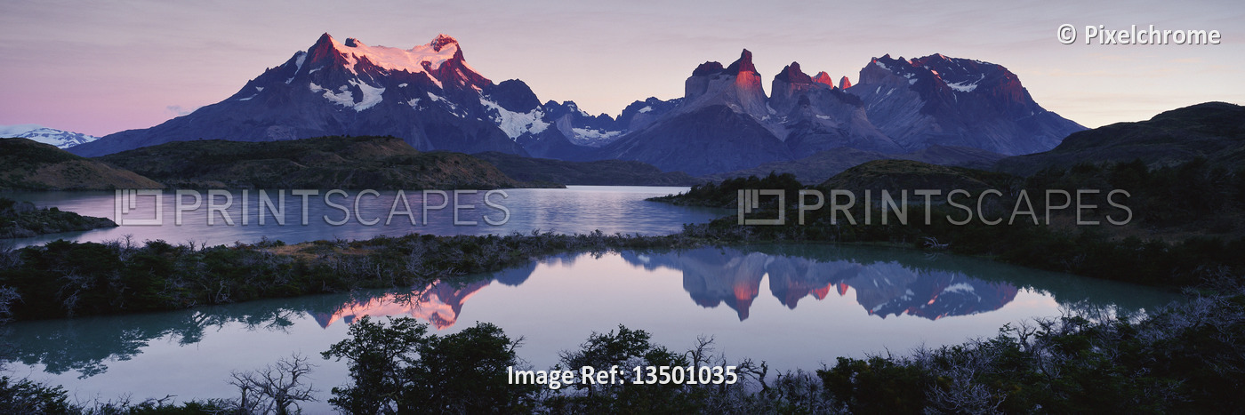 
Los Cuernos and Lago Pehoe,
Torres del Paine National Park,
Chile

