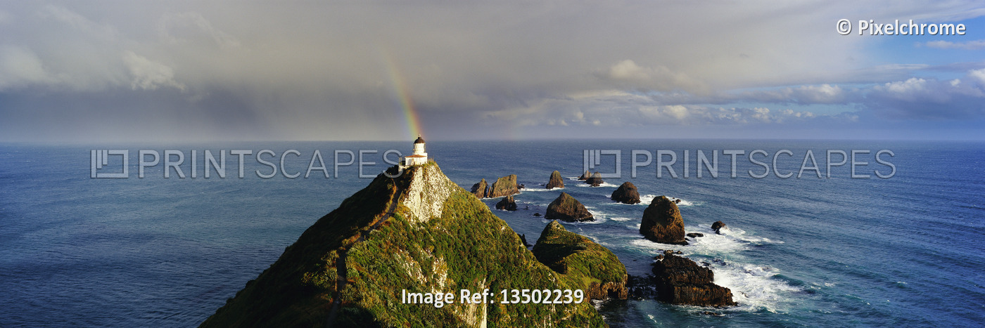 
Rainbow and Lighthouse



