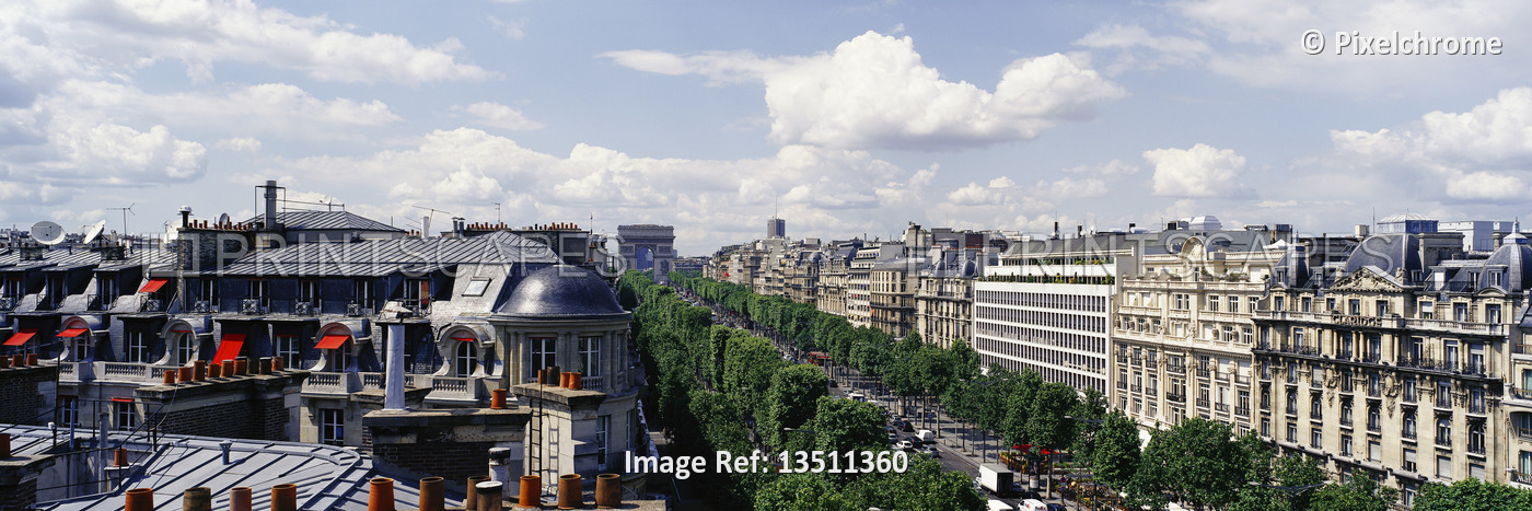 
Overview of Champs Elysees
Paris, France


