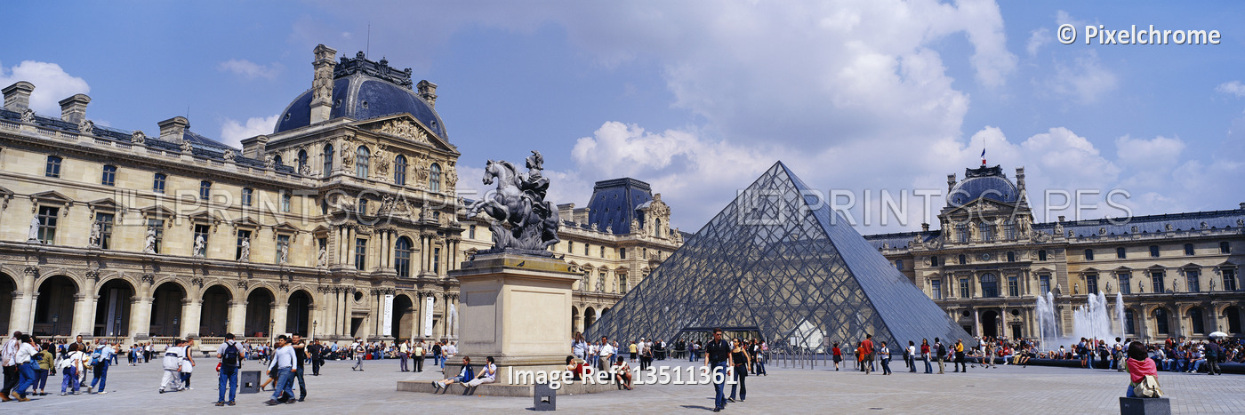 Property Release Required
Courtyard of Louvre and IM Pei
Pyramid
Paris, France

