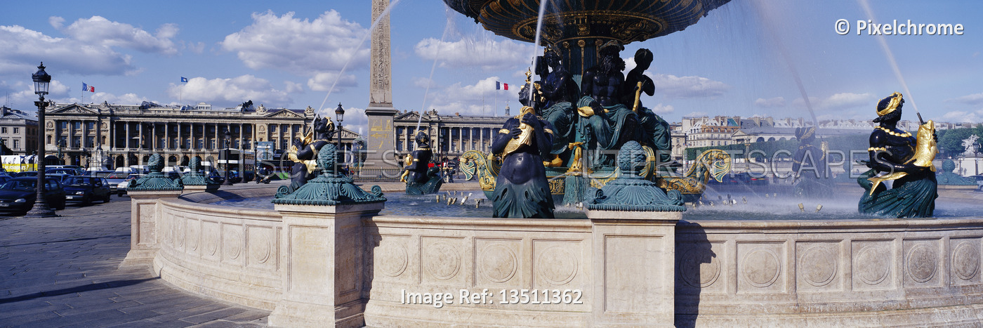 
Fountain in Place de la Concorde
Paris, France



