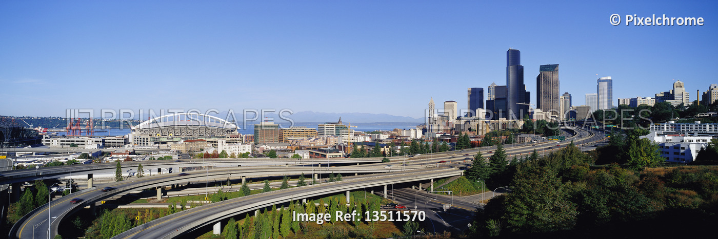 
Highway and Skyline
Seattle, Washington


